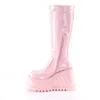 STOMP-200 Damen Boots von DemoniaCult, Rosa  , EU 39, US 9 Produktbild-Vorschau 3