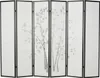 Homestyle4u screen room divider 6 kusů dřeva černý rýžový Náhled obrázku produktu 8