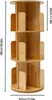 Drehbares Bücherregal - Turmregal mit 3 Ebenen - Drehbar Produktbild-Vorschau 4