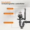 HOROW Granit Küche Spüle Weiß - 1 Becken Einbauspüle mit Produktbild-Vorschau 11