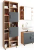 Badmöbel-Set Vicco Ilias Eiche 3 Teile, mit Unterschrank 60 Produktbild-Vorschau 8