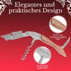 Korkenzieher Kellnermesser mit Holzgriff Flaschenöffner Produktbild-Vorschau 6