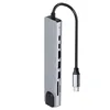 8 IN1 USB C Hub Ethernet Multiport Typ C Adapter PD USB C Produktbild-Vorschau 12