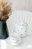 Tasse und Untertasse, Porzellan, blaue Blumen, 200 ml, G. Produktbild-Vorschau 2