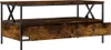 vidaXL Konferenční stolek Smoked Oak 100x51x45 cm Dřevěné Náhled obrázku produktu 5