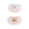 Two baby pacifiers are shown against a white background. Produktbild-Vorschau