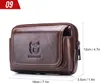 Herren Leder Guerteltasche Guerteltasche Bauchtasche Produktbild-Vorschau 9