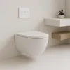 Soho Whirlflush Hänge Wand WC Spülrandlos Toilette Weiß Produktbild-Vorschau 13