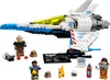 A LEGO set featuring a spaceship and minifigures, displayed on a white background. Náhled obrázku produktu