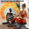 VOWVIT Heim-Rudergerät magnetischer Widerstand, Bluetooth, Produktbild-Vorschau 6
