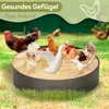 Hühner Sandbad, verstellbar, bodenlos, 25'' Ø, Hühnerstall Produktbild-Vorschau 5