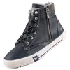 Mustang Herren Sneaker High Top Stiefelette Reißverschluss Produktbild-Vorschau 9