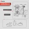 LAVITA Vorwandelement GROHE Solido Start +Wand Hänge WC Produktbild-Vorschau 7