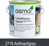 Osmo Landhausfarbe 2,5 L anthrazitgrau Produktbild-Vorschau 3
