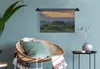 MuchoWow® Wandteppich Wandbehang Sonnenstrahlen beleuchten Produktbild-Vorschau 5
