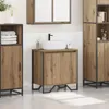vidaXL Skříňka pod umyvadlo Artisan – dub 60 x 35 x 60 cm, Náhled obrázku produktu 4