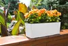 Prosperplast Blumentopf | Urbi Case | Weiß | 40 cm Produktbild-Vorschau 6