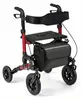 2-in-1-Rollator & Rollstuhl, faltbar, Tragkraft 136 kg Produktbild-Vorschau 1