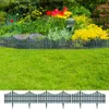 vidaXL Bordure de pelouse 17 pcs. Vert 10 m PP Voir les images du produit 2