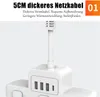 3 Fach Steckdosenleiste mit USB Mehrfachsteckdose Einzeln Produktbild-Vorschau 11