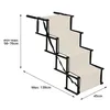 Hundetreppe klappbar Auto Hunde Treppen Haustiertreppe Produktbild-Vorschau 5