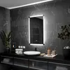 Badspiegel mit LED Beleuchtung und Touch-Schalter - Riga - Produktbild-Vorschau 4