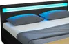 Čalouněná postel Lyon s úložným prostorem a LED osvětlením Náhled obrázku produktu 3