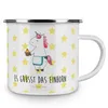 Mr. & Mrs. Panda Emaille Tasse Einhorn Muffin - Weiß - Produktbild-Vorschau 3