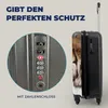 MuchoWow® Koffer Handgepäck Trolley Rollkoffer Kleine Produktbild-Vorschau 3