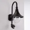 Lindby Außenwandleuchte Daphne, schwarz, Sensor, Metall, Produktbild-Vorschau 11