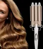 Professioneller 3-fach Lockenstab für große Locken mit Produktbild-Vorschau 4