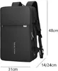 CarryQuest® - Rugzak voor heren - 40 liter, uitbreidbaar, Productafbeelding-voorbeeld 8