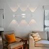 ZMH LED Wandleuchte innen Wandlampe Modern Wohnzimmer Produktbild-Vorschau 9