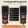 Airfryer, Heißluftfritteuse 2 Kammern, 11L Produktbild-Vorschau 7