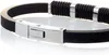Karisma Klassisches Uni Armband aus Silikone Schwarz und Produktbild-Vorschau 3
