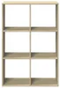 vidaXL Rozdeľovač izieb Sonoma dub 69,5x29x103,5 cm Náhľad obrázku produktu 5
