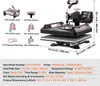 SucceBuy 8-in-1-Heißpresse, 15 x 15 Zoll Produktbild-Vorschau 7