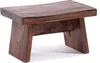 A wooden stool on a white background. Náhľad obrázku produktu