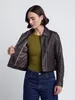 Maze Lederjacke 42024082 Damen chocolate XS Produktbild-Vorschau 8