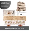 3D puzzle, Autobus rytiera, Ugears, drevo, 268 dielov Náhľad obrázku produktu 6