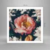 Poster - Poster ohne Rahmen - Blumen Pfingstrose Holzig - Produktbild-Vorschau 4