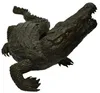 Casa Padrino Luxus Bronzefigur Krokodil Bronzefarben 180 x Produktbild-Vorschau 3