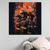 Leinwandbild Wandbild Kunstdruck XL Wanddeko abstrakt Produktbild-Vorschau 3