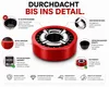 3x Aschenbecher Gluttöter Wind Balkon Bistro Rund Glut Produktbild-Vorschau 9