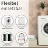 ECENCE Schwingungsdämpfer Waschmaschine 4er Set Schwarz Produktbild-Vorschau 6