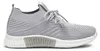 Damen Stoff-Sneakers - Grau, leichte Freizeitschuhe, Größe Produktbild-Vorschau 2