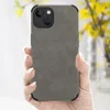 Cadorabo Hülle für Apple iPhone 13 Schutz Hülle in Grau TPU Produktbild-Vorschau 6