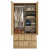 Armoire Novela, Wotan à 2 portes | Armoire de chambre Voir les images du produit 11