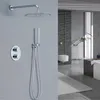 Unterputz Duschsystem Thermostat Regendusche Duschset Produktbild-Vorschau 1