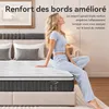 Matelas 180x200 cm, 22 cm d'épaisseur, avec sommier Voir les images du produit 8